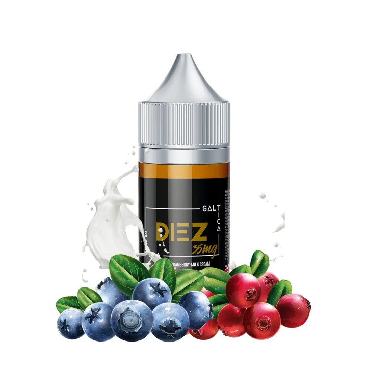 Saltica Diez 35mg Salt Likit Yaban Mersini Kızılcık Kremalı