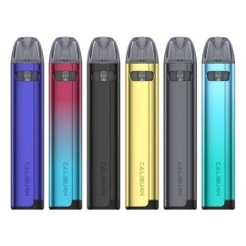 Uwell Caliburn A2S Pod Mod renk seçenekleri (Mavi, Mor, Siyah, Altın, Gri, Turkuaz)