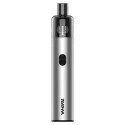 Uwell Whirl S2 Pod Mod gümüş renkli, ince, kalem tipi elektronik sigara