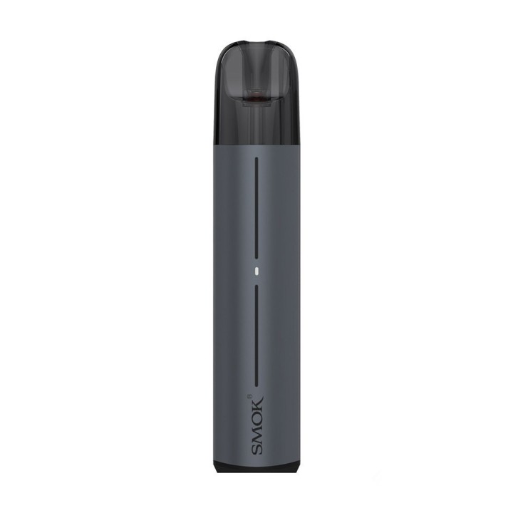 Smok Solus 2 Pod Mod gri renk, minimalist tasarım, MTL elektronik sigara.
