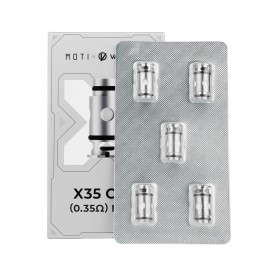 Vaporesso Moti X Mini Coil X35 0.35ohm yedek kartuş paket içeriği