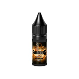E liquid France Famous Salt Likit Premium siyah şişe