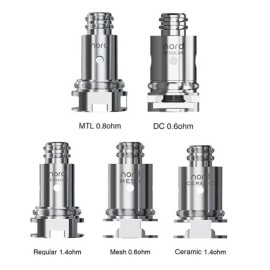 Smok Nord Coil Çeşitleri: MTL, DC, Mesh ve Ceramic Atomizer Başlıkları
