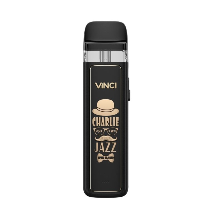 Voopoo Vinci Pod Mod Siyah Charlie Jazz Baskılı Elektronik Sigara