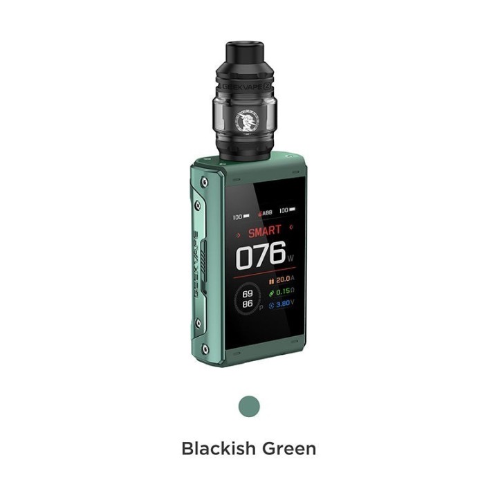 GeekVape T200 Pod Mod Siyah Yeşil Renk Dijital Ekranlı Elektronik Sigara