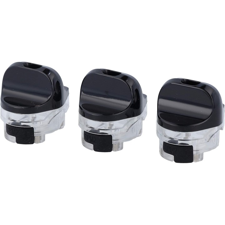 Smok IPX 80 Kartuş Yedek Parça, Siyah Üst Kapaklı Şeffaf Hazne