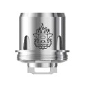 Smok V8 Baby M2 Coil yedek atomizer başlığı, metalik gri.