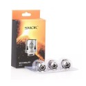 Smok TFV8 X-Baby X4 Coil 3'lü paket, orijinal yedek atomizer başlık.