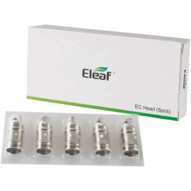 Eleaf EC Coil yedek parça, 5'li paket, metal görünüm.