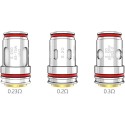 Uwell Crown V UN2 Coil (0.2, 0.23, 0.3 Ohm) Yedek Atomizer Başlıkları