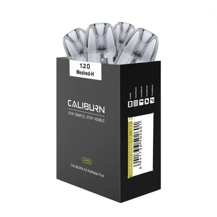 Uwell Caliburn A2 1.2Ω Meshed-H Kartuş 4 Adet Paket