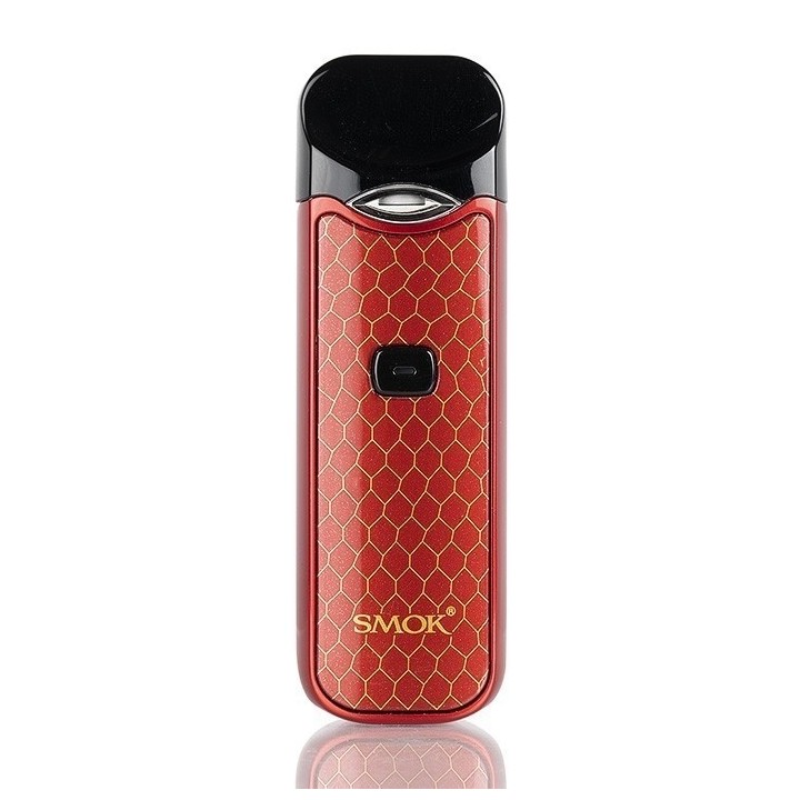 Smok Nord 2 Pod Mod Kırmızı Balık Kılçığı Desenli Elektronik Sigara