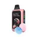 Saltica Cyber 18000 Cotton Candy pembe kullan at elektronik sigara.