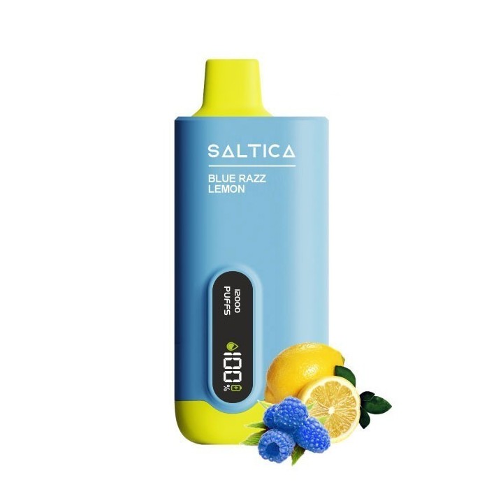 Saltica Digital 12000 Blue Razz Lemon Kullan At Tek Kullanımlık E-Sigara