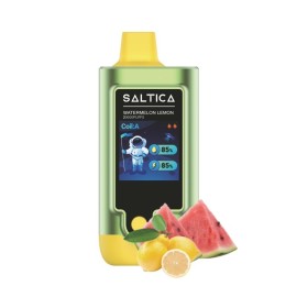 Saltica 20000 Watermelon Lemon Kullan At, Yeşil ve Sarı