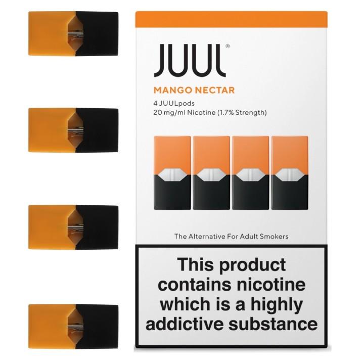 Juul Mango Nectar 1.7% Kartuş | Juul Juul İçeriğindeki Tatlar: