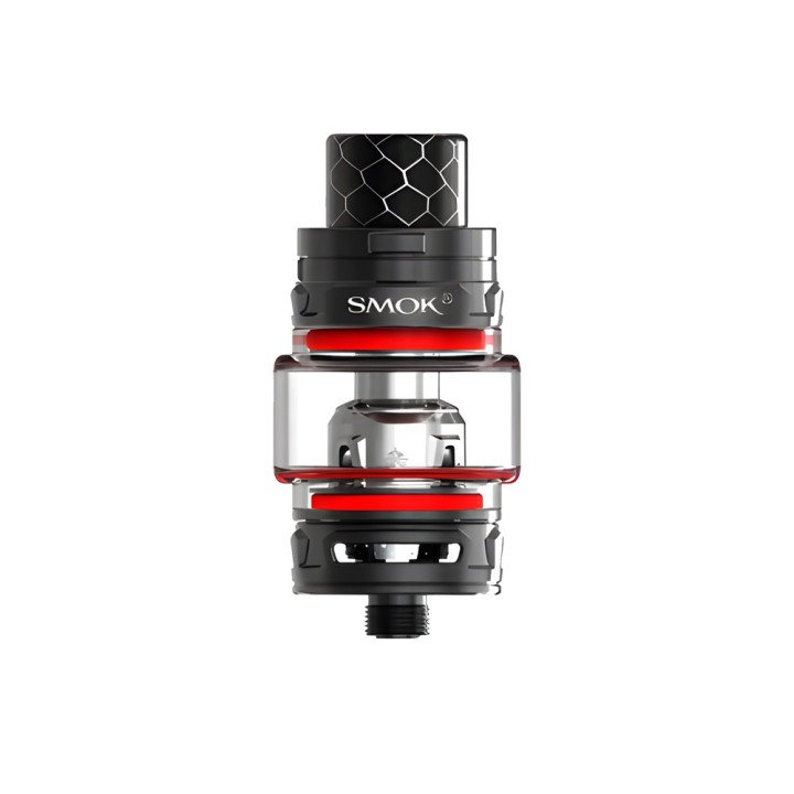 Smok TFV12 Baby Prince Atomizer Kartuş Siyah Kırmızı Detaylı