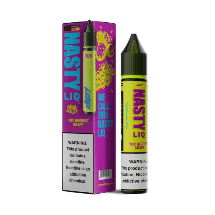 Nasty Juice Liq Mix Berries Grape E Likit 30ml Salt Nikotin