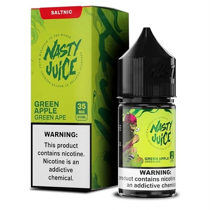 Nasty Juice Green Apple Green Ape Salt Likit | Nasty Nasty