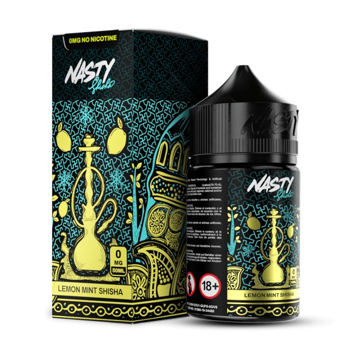 Nasty Juice Shisha Lemon Mint E Likit | Nasty Nasty Juice