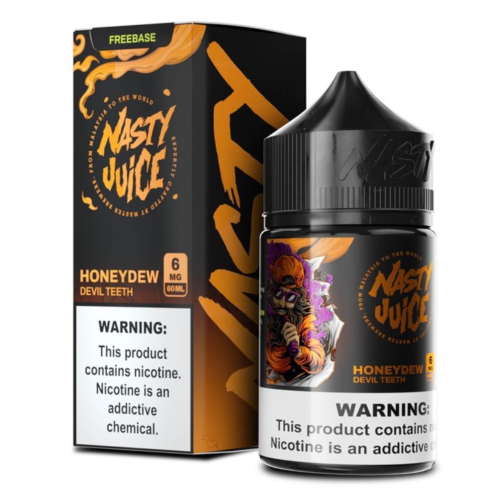 Nasty Juice Devil Teeth E Likit 6mg 60ml Honeydew Freebase