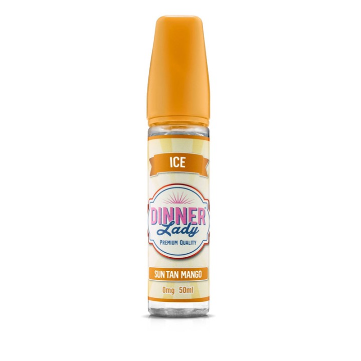 Dinner Lady Ice Sun Tan Mango E Likit 50ml Nikotinsiz Mango Aromalı