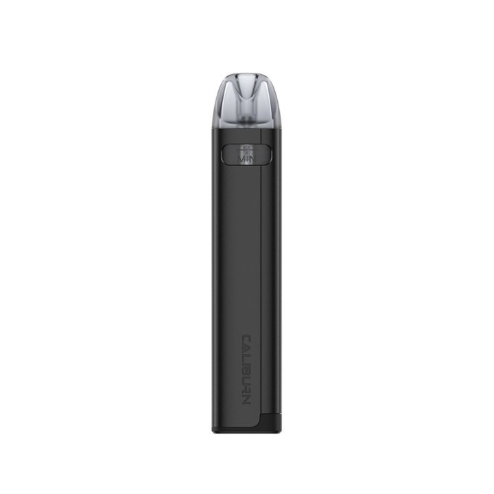 Uwell Caliburn A2S Pod Mod Siyah, kompakt ve şık elektronik sigara.