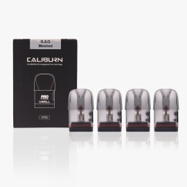 Uwell Caliburn G3 0.6Ω Meshed Kartuş 4 Adet, Siyah Kutu