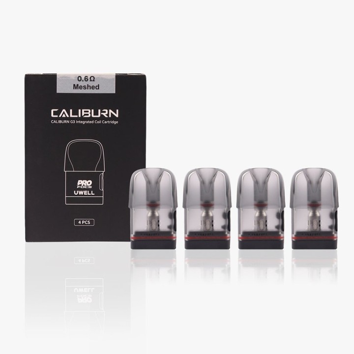 Uwell Caliburn G3 0.6Ω Meshed Kartuş (4 Adet)