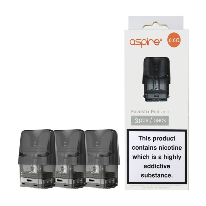 Aspire Favostix 3'lü 3ml Kartuş | Aspire Aspire Likit