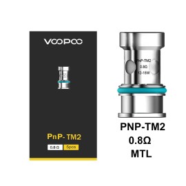 Voopoo PnP-TM2 0.8Ω MTL Coil Yedeği 5'li Paket