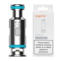 Aspire AF Mesh Coil 0.6Ω (15-18W) yedek kartuş metal ve turkuaz.