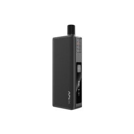 Vaporesso Apex Pod Mod siyah renk, kompakt ve dijital ekranlı elektronik sigara.