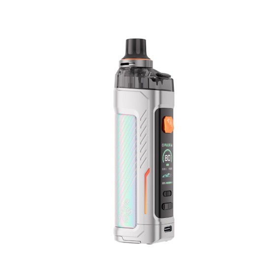 Vaporesso Armour GS Pod Mod beyaz renkli, dijital ekranlı elektronik sigara