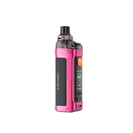 Vaporesso Armour G Pod Mod pembe renkli, şık ve ayarlanabilir dijital ekranlı.