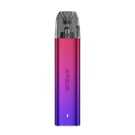 Voopoo Argus G2 Mini Pod Mod, pembe-mor geçişli, kompakt elektronik sigara.