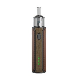 Voopoo Doric E Pod Mod kahverengi deri ahşap görünümlü MTL elektronik sigara