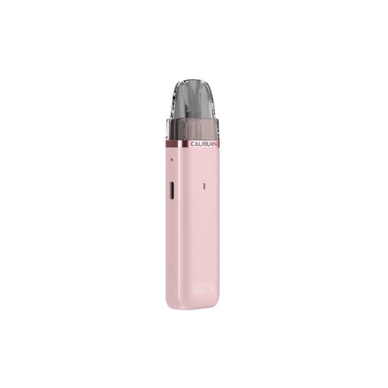 Uwell Caliburn G3 Lite Pod Mod pembe renkli, kompakt elektronik sigara fotoğrafı.