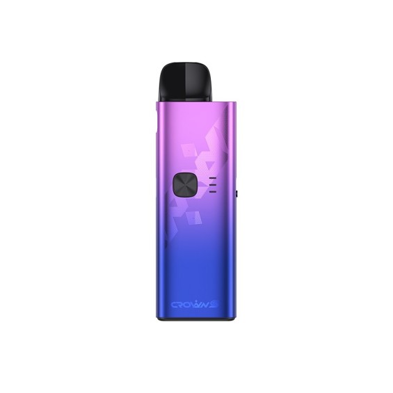 Uwell Crown S Pod Mod Mor-Mavi Degrade, Geometrik Desenli Elektronik Sigara