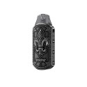 Uwell Sculptor Pod Mod gümüş renkli, işlemeli, retro tarzı elektronik sigara.