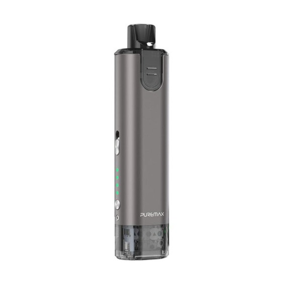 SX Mini PureMax Pod Mod gri renk, kompakt ve şık tasarım.
