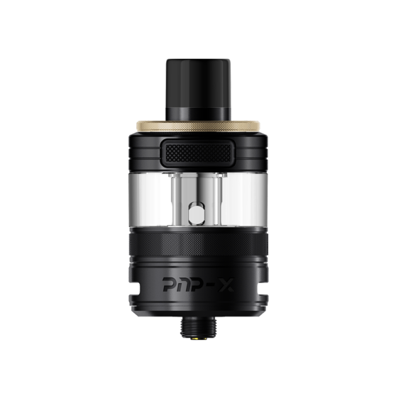 Voopoo PnP X MTL Kartuş Siyah altın detaylı, yedek tank.