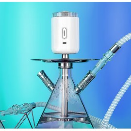 Aspire Proteus Neo E Hookah, Beyaz, Modern Tasarım, Şişe Tabanlı