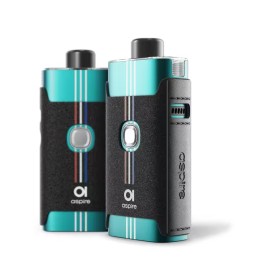 Aspire Cloudflask S Pod Mod Turkuaz Siyah Şeritli Stil Vape Cihazı