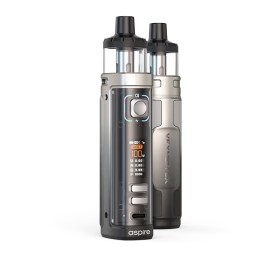 Aspire Veynom LX Pod Mod Kit gri ve siyah renk seçenekleri, dijital ekran.
