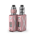 Aspire Revolto Pod Mod pembe renkli, çift cihaz görseli, 220W ekranlı