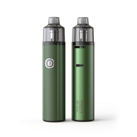 Aspire BP Stik Pod Mod yeşil renk, iki farklı gövde dokusu gösterimi.