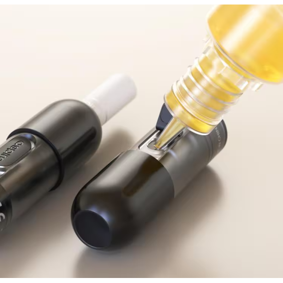 Aspire Pod Mod dolumu, kompakt e-sigara cihazı yakından çekim.