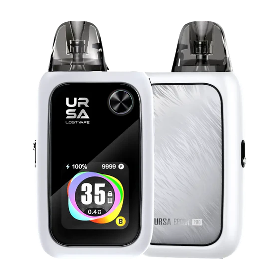 Lost Vape Ursa Epoch Pod Mod Beyaz - Ekranlı Elektronik Sigara
