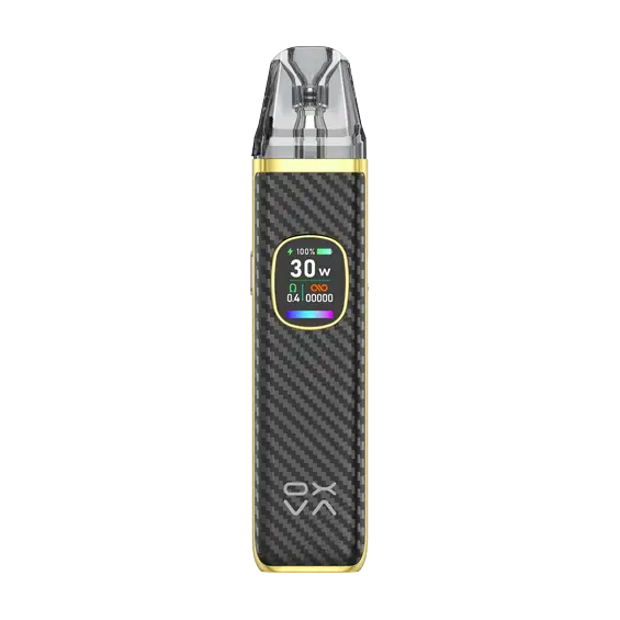 OXVA Xlim Pro 30W Pod Mod Karbon Fiber Siyah Altın Kartuş